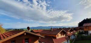 Aussicht vom Balkon